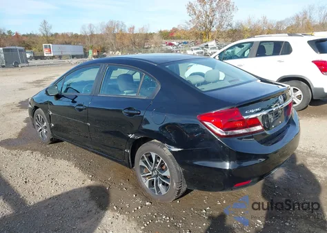 2015 Honda Civic Ex из США, поврежденный, VIN 19XFB2F87FE231328